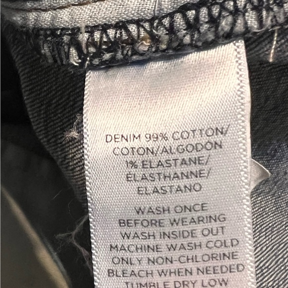 Ann Taylor Loft 29/8 Jeans Relaxed Skinny  Medium Wash Distressed Mid Rise Women - Picture 10 of 11